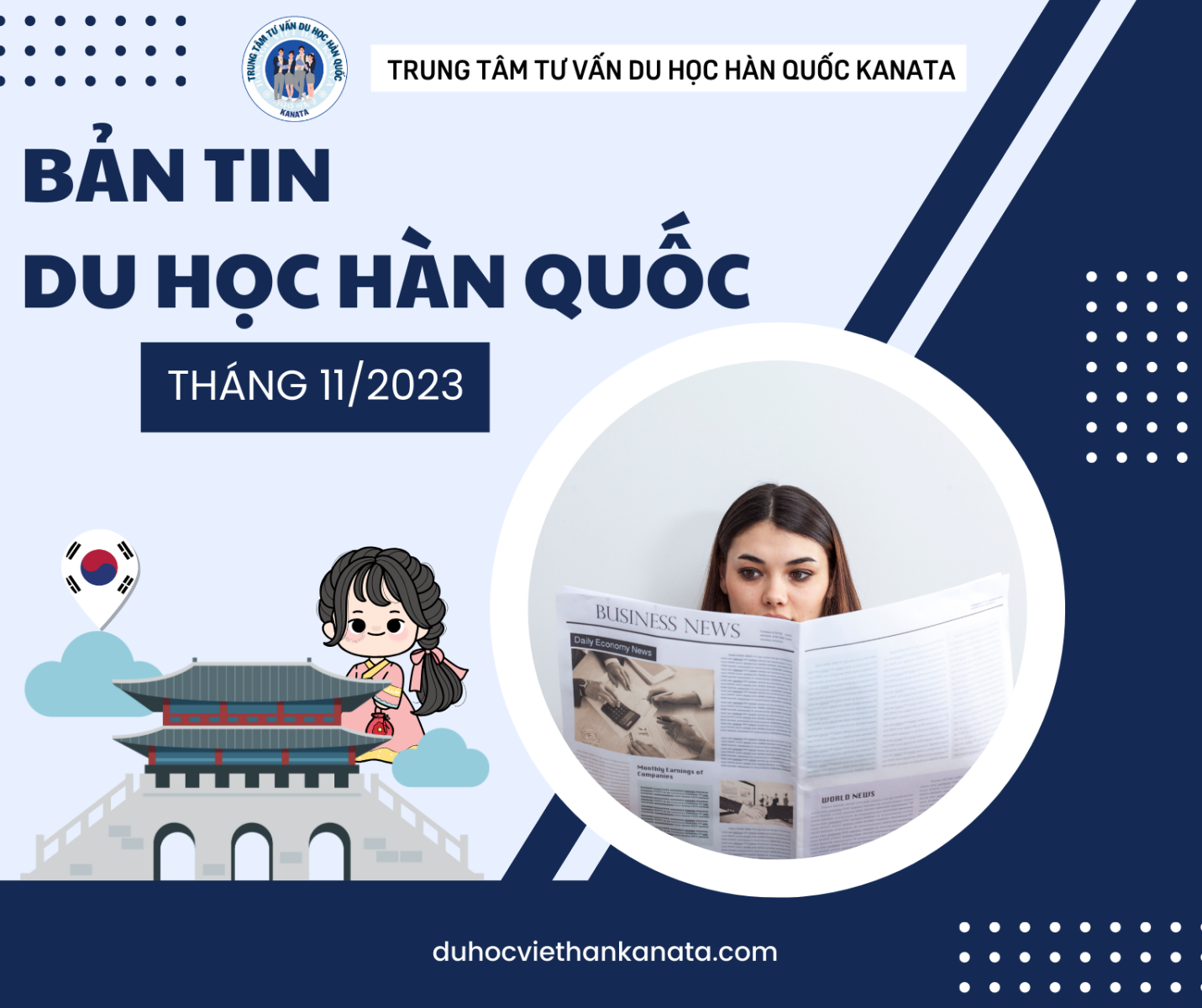 Bản tin du học Hàn Quốc tháng 11/2023